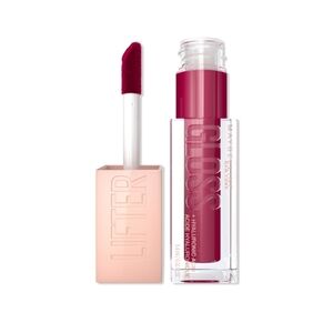 Maybelline Lifter Gloss Candy Drop Lip Gloss with Hyaluronic Acid (Taffy) (New)